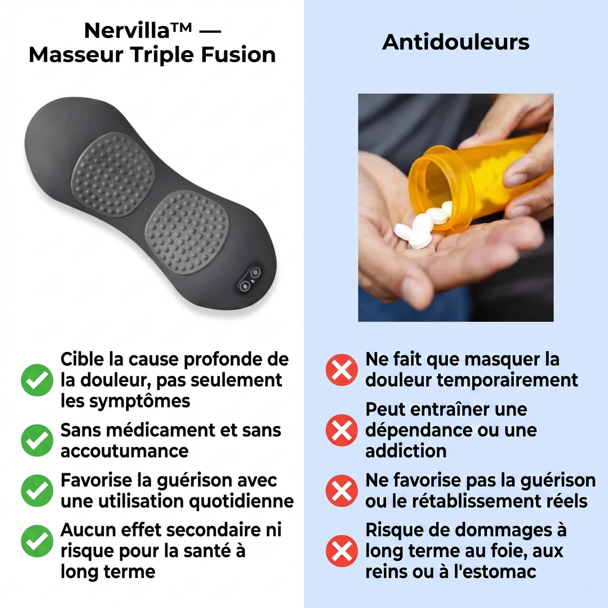 Nervilla - Masseur Triple Fusion