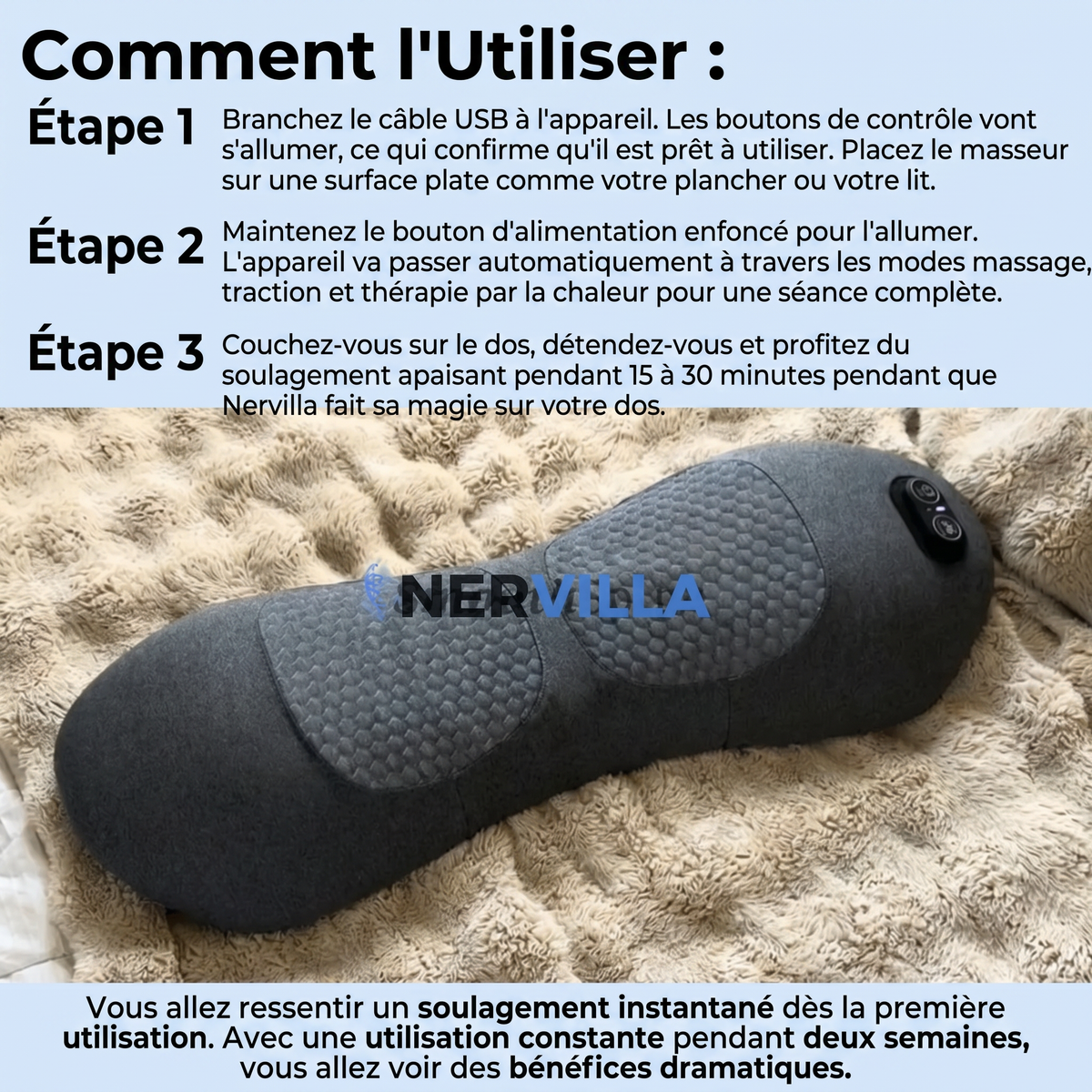 Nervilla - Masseur Triple Fusion