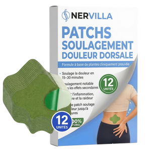 12 Patchs de Soulagement du Mal de Dos